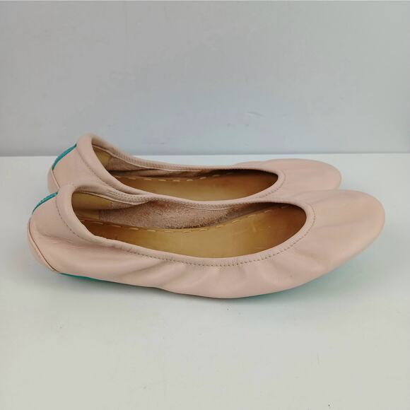 Tieks by Gavrieli SZ 9 Nappa Leather Ballet Flats In Ballerina Pink - Picture 3 of 10